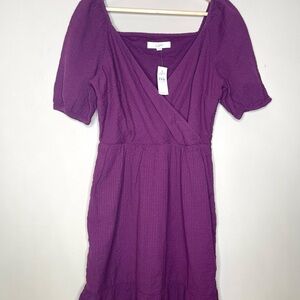 LOFT Purple Women's Dress